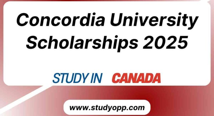 Concordia University Scholarships