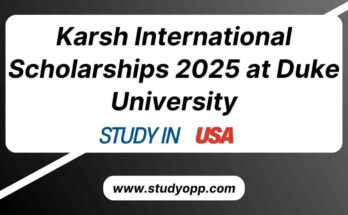 Karsh International Scholarships