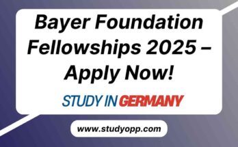 Bayer Foundation Fellowships