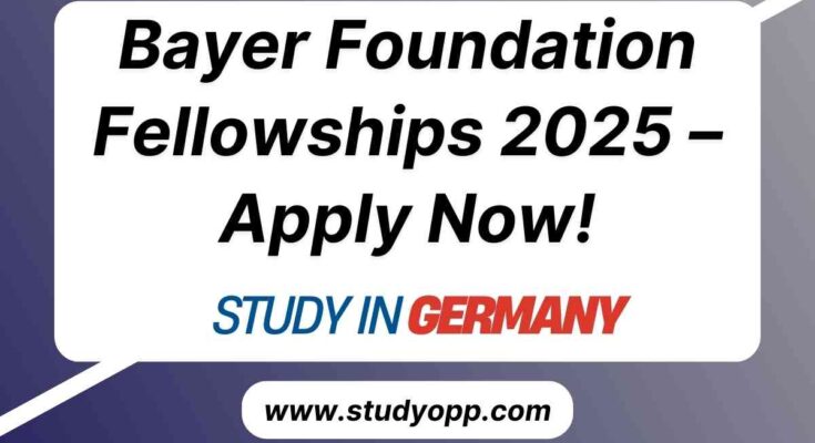 Bayer Foundation Fellowships