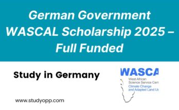 WASCAL Scholarship