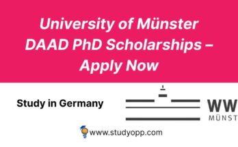 DAAD PhD Scholarships