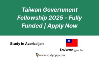 Taiwan Government Fellowship