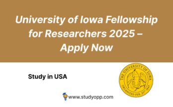 University of Iowa Fellowship