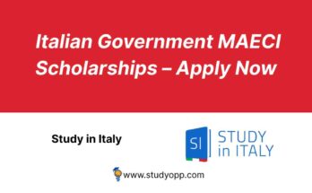 MAECI Scholarships