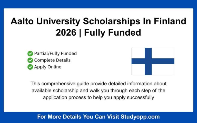 Aalto University Scholarships