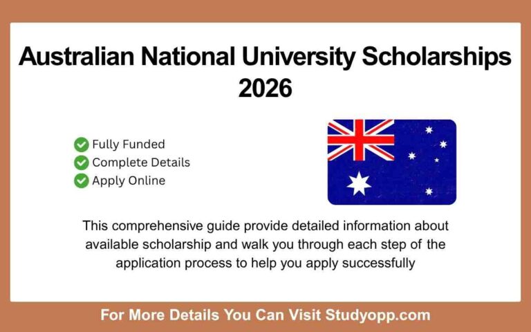 Australian National University Scholarships