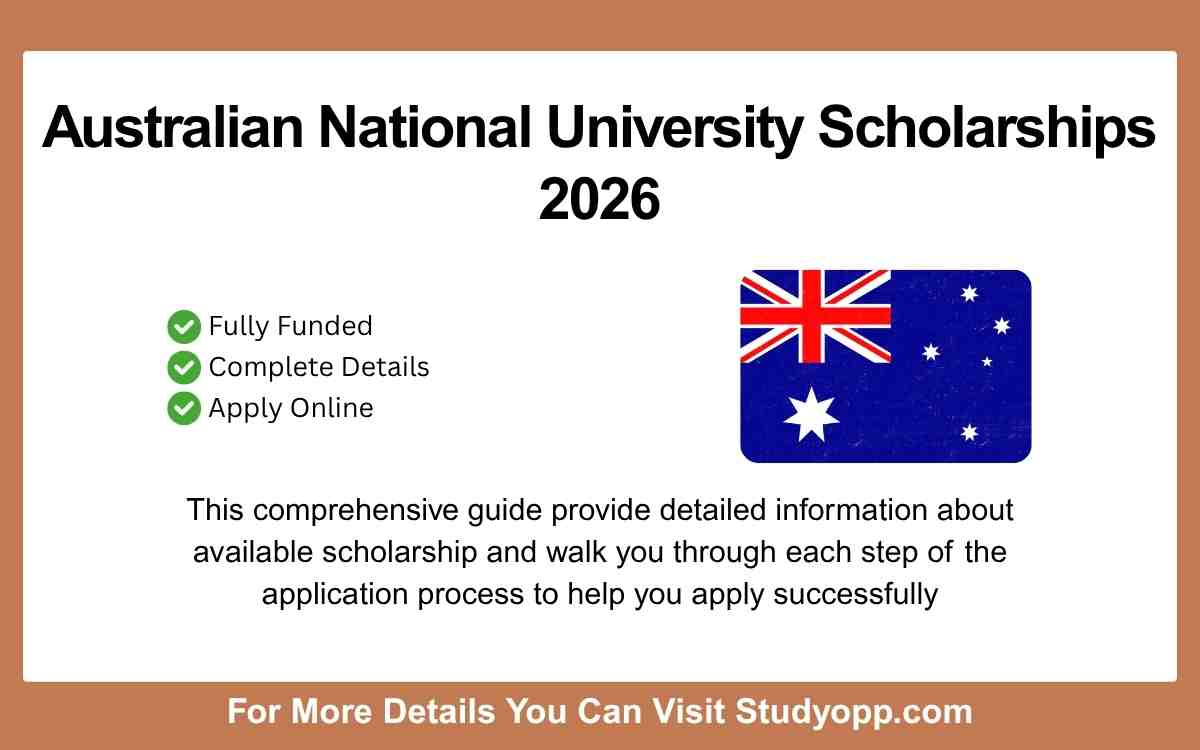 Australian National University Scholarships
