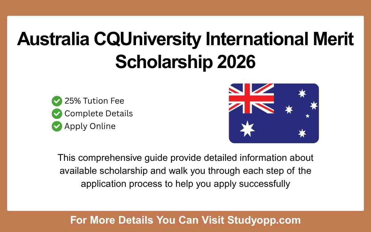 CQUniversity International Merit Scholarship