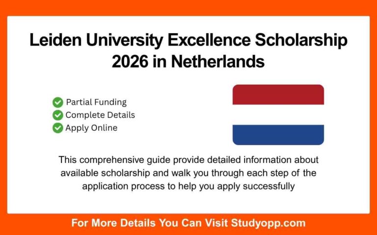 Leiden University Excellence Scholarship