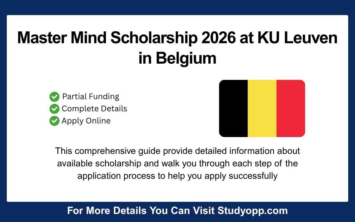 Master Mind Scholarship