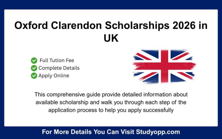 Oxford Clarendon Scholarships