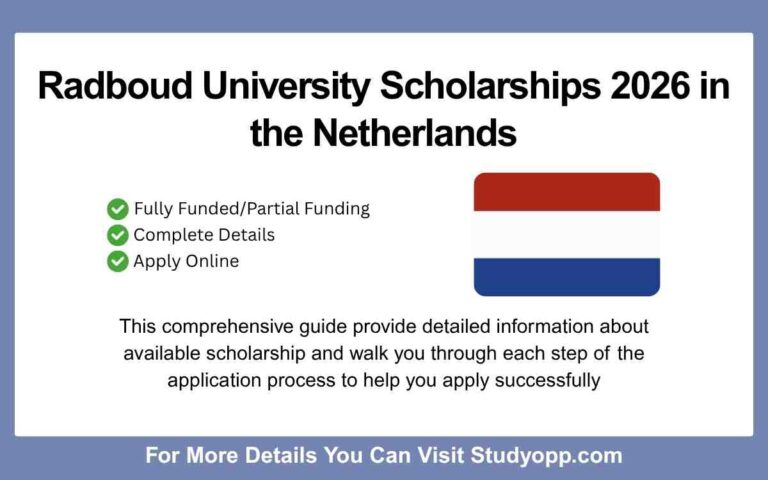 Radboud University Scholarships