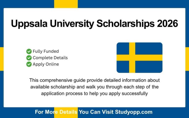 Uppsala University Scholarships