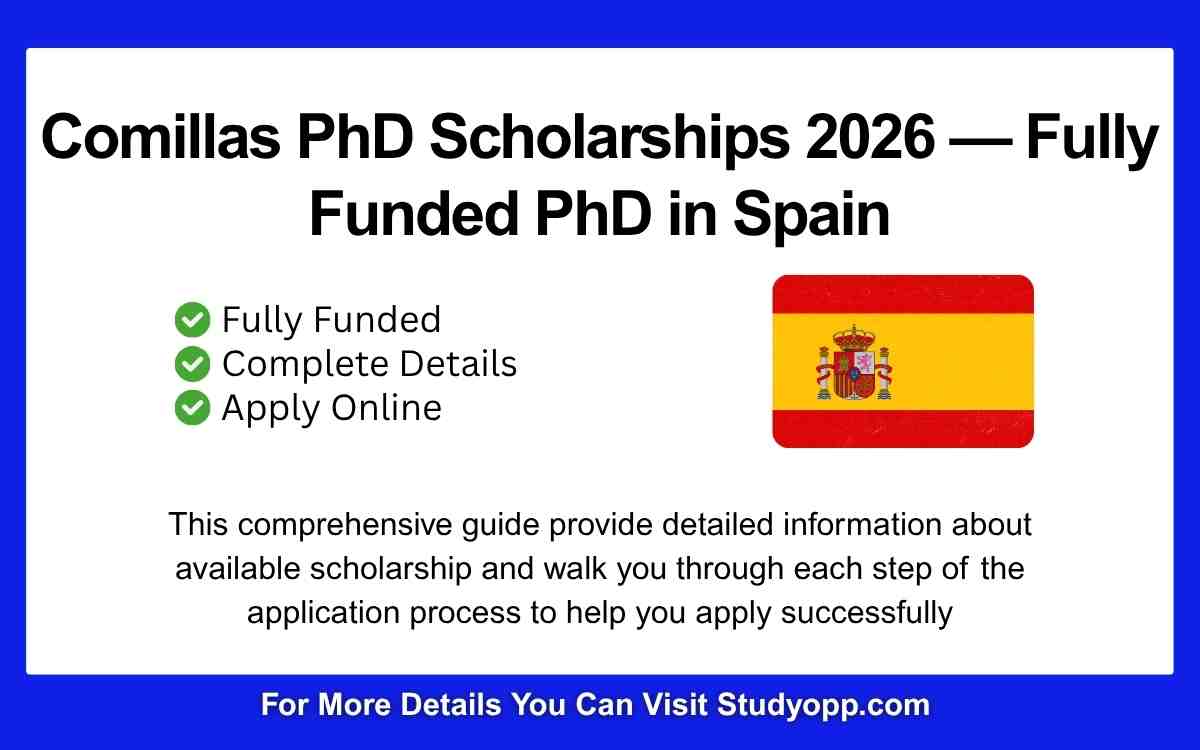 Comillas PhD Scholarships