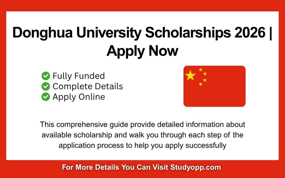 Donghua University Scholarships