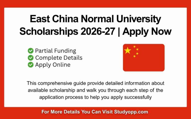 East China Normal University Scholarships