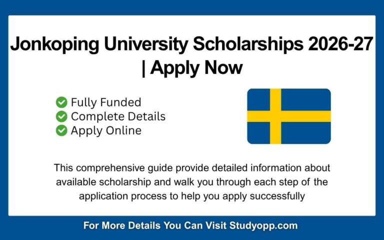 Jonkoping University Scholarships