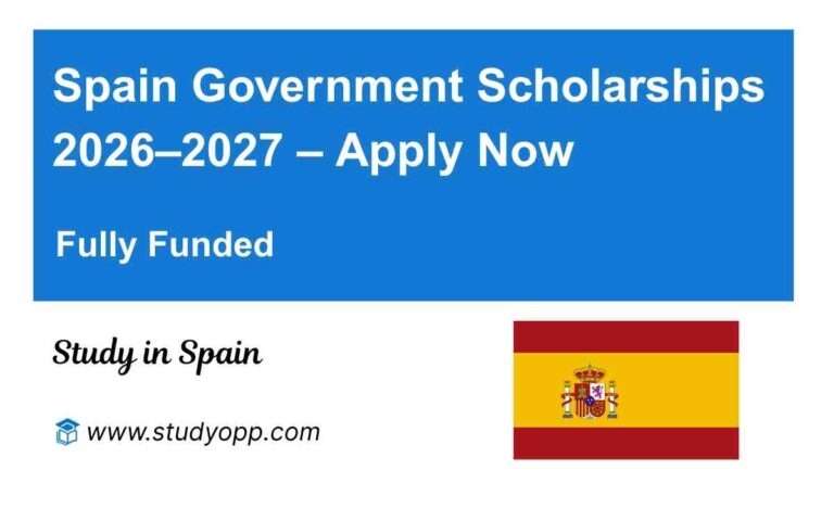 Spain Government Scholarships