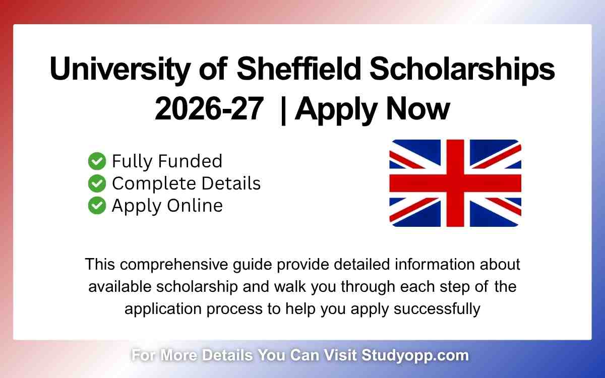 University of Sheffield Scholarships
